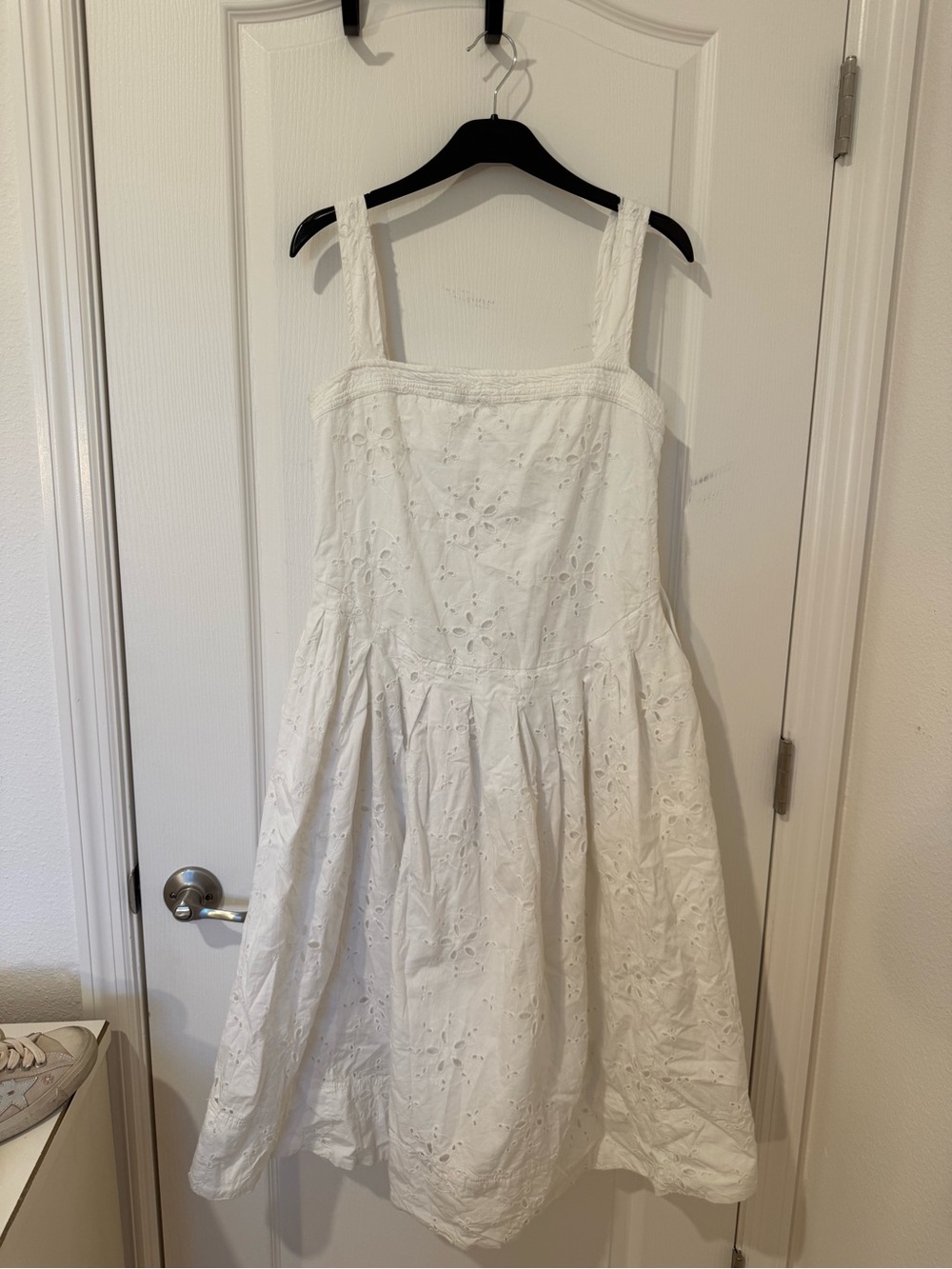 Free People Primavera eyelet Midi dress